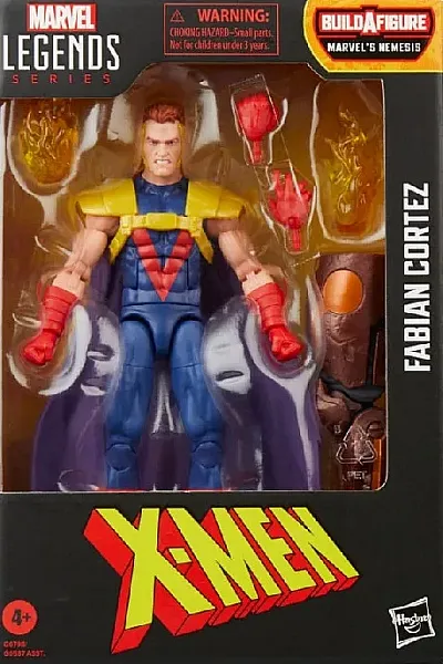 MARVEL LEGENDS X-MEN ACTION FIGURE FABIAN CORTEZ (BAF: MARVELS NEMESIS) 15 CM